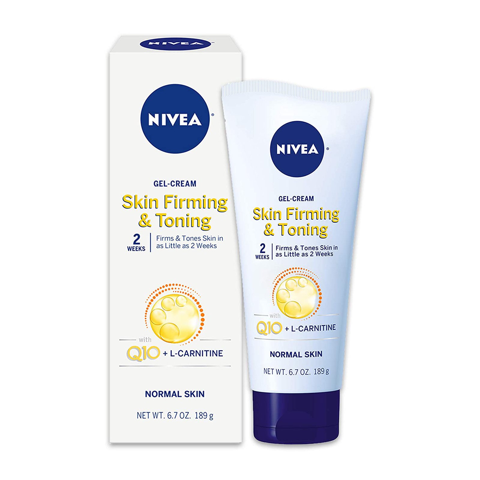 l carnitine lotion Skin Care: Nivea Skin firming & Toning Q10+ L-Carnitine 6.7 oz